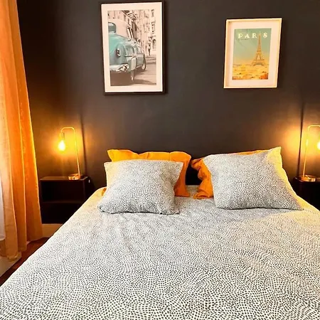 Appartement Cosy Close To Train Station, Paris And Cdg Airport